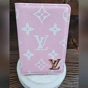 Pink Monogram Wallet